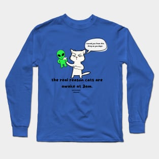 cats are heroes! Long Sleeve T-Shirt